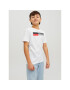 Jack&Jones Junior Tricou 12231298 Alb Regular Fit - Pled.ro