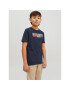 Jack&Jones Junior Tricou 12231298 Albastru Regular Fit - Pled.ro