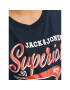 Jack&Jones Junior Tricou 12237367 Bleumarin Regular Fit - Pled.ro