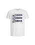 Jack&Jones Junior Tricou 12242921 Alb Standard Fit - Pled.ro