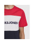 Jack&Jones Junior Tricou Logo Blocking 12174282 Colorat Regular Fit - Pled.ro