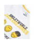 Jack&Jones Junior Tricou SMILEY WORLD 12223445 Alb Regular Fit - Pled.ro