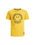 Jack&Jones Junior Tricou SMILEY WORLD 12223445 Galben Regular Fit - Pled.ro