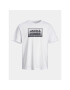 Jack&Jones Junior Tricou Steel 12249633 Alb Standard Fit - Pled.ro