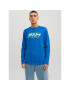 Jack&Jones Longsleeve Races 12232650 Albastru Standard Fit - Pled.ro