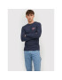 Jack&Jones Longsleeve Stamp 12211357 Bleumarin Regular Fit - Pled.ro