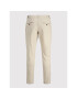 Jack&Jones Pantaloni din material Ace 12210125 Bej Carrot Fit - Pled.ro