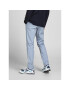 Jack&Jones Pantaloni din material Marco 12150148 Albastru Slim Fit - Pled.ro