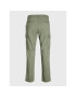 Jack&Jones Pantaloni din material Ollie 12224001 Verde Regular Fit - Pled.ro