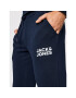 Jack&Jones Pantaloni trening Gordon Newsoft 12178421 Bleumarin Regular Fit - Pled.ro