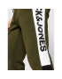 Jack&Jones Pantaloni trening Will 12197199 Verde Regular Fit - Pled.ro