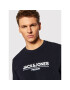 Jack&Jones PREMIUM Bluză Branding 12205732 Bleumarin Regular Fit - Pled.ro