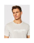 Jack&Jones PREMIUM Tricou Branding 12205731 Gri Regular Fit - Pled.ro