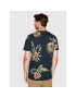 Jack&Jones PREMIUM Tricou Tropic 12203764 Bleumarin Regular Fit - Pled.ro