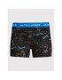 Jack&Jones Set 3 perechi de boxeri Tattoo 12214586 Negru - Pled.ro