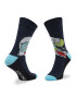 Jack&Jones Set de 5 perechi de șosete lungi pentru bărbați Jacwave Skull Sock 12205322 r.OS Bleumarin - Pled.ro