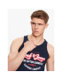 Jack&Jones Tank top 12222337 Bleumarin Regular Fit - Pled.ro