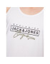 Jack&Jones Tank top Splash 12235520 Alb Standard Fit - Pled.ro