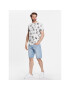 Jack&Jones Tricou Tropicana 12223932 Alb Regular Fit - Pled.ro