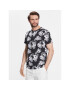 Jack&Jones Tricou Tropicana 12223932 Negru Regular Fit - Pled.ro