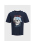 Jack&Jones Tricou Roxbury 12227779 Bleumarin Regular Fit - Pled.ro