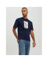 Jack&Jones Tricou Copenhagen 12227781 Bleumarin Regular Fit - Pled.ro