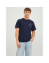 Jack&Jones Tricou 12242554 Bleumarin Regular Fit - Pled.ro