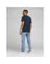 Jack&Jones Tricou Corp 12151955 Bleumarin Slim Fit - Pled.ro