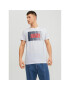 Jack&Jones Tricou Corp 12233999 Alb Standard Fit - Pled.ro