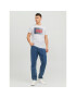 Jack&Jones Tricou Corp 12233999 Alb Standard Fit - Pled.ro