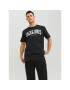 Jack&Jones Tricou Josh 12236514 Negru Relaxed Fit - Pled.ro