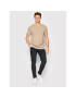 Jack&Jones Tricou Linen Basic 12199713 Bej Regular Fit - Pled.ro