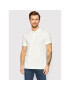 Jack&Jones Tricou polo Linen Basic 12199714 Alb Regular Fit - Pled.ro