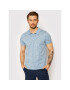 Jack&Jones Tricou polo Minimal 12182881 Albastru Regular Fit - Pled.ro