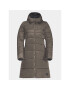 Jack Wolfskin Geacă din puf Eisbach Coat 1206981 Maro Regular Fit - Pled.ro