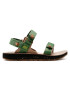 Jack Wolfskin Sandale Outfreshy Deluxe Sandal M 4039431 Verde - Pled.ro