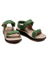 Jack Wolfskin Sandale Outfreshy Deluxe Sandal M 4039431 Verde - Pled.ro