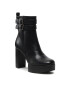 Jenny Fairy Botine PLATFORM-01KW Negru - Pled.ro