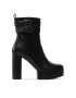 Jenny Fairy Botine PLATFORM-01KW Negru - Pled.ro