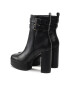 Jenny Fairy Botine PLATFORM-01KW Negru - Pled.ro