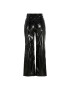 JJXX Pantaloni din imitație de piele Kenya 12201557 Negru Regular Fit - Pled.ro