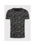 JOOP! Tricou 17 J222J024 30030905 Negru Regular Fit - Pled.ro