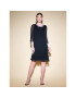 Joseph Ribkoff Rochie cocktail 234700 Negru Regular Fit - Pled.ro