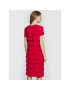 Joseph Ribkoff Rochie de zi 211350R Roșu Regular Fit - Pled.ro