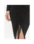 Just Cavalli Rochie cocktail 75PAO9A7 Negru Slim Fit - Pled.ro