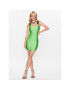 Just Cavalli Rochie de vară 74PBO900 Verde Slim Fit - Pled.ro