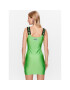 Just Cavalli Rochie de vară 74PBO900 Verde Slim Fit - Pled.ro