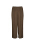 Kaffe Pantaloni din material Dacia Amber 10506454 Verde Loose Fit - Pled.ro