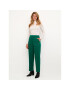 Kaffe Pantaloni din material Sakura 10506858 Verde Relaxed Fit - Pled.ro