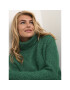 Kaffe Pulover Kaalioma Rollneck 10506946 Verde Loose Fit - Pled.ro